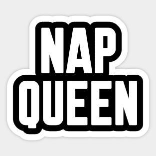 Nap Queen Sticker